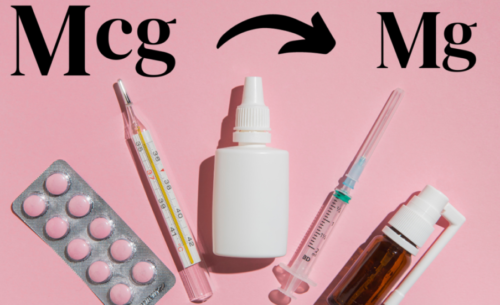 Simplifying mcg to mg conversion